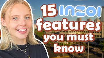 15 features you MUST know in INZOI (beginners guide!)