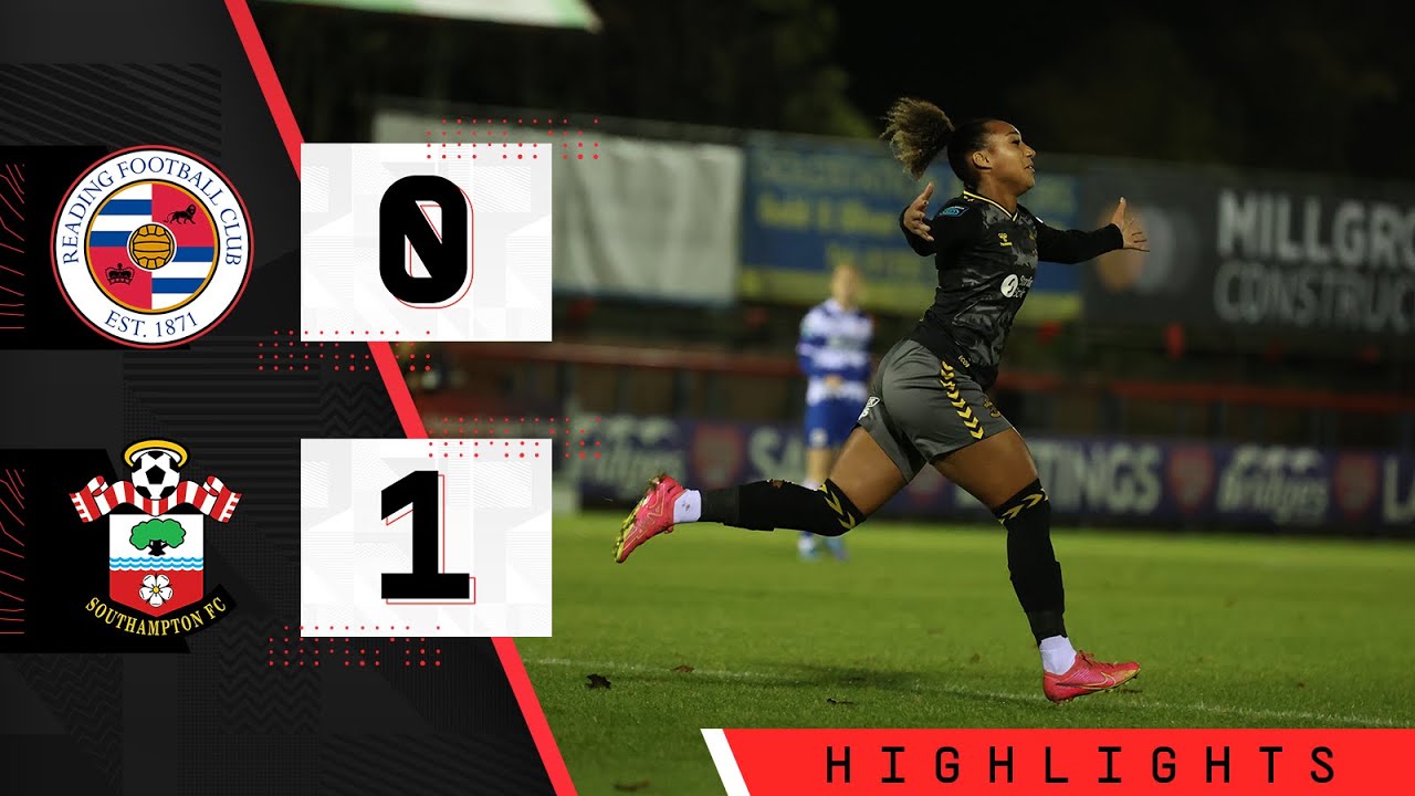WOMEN'S HIGHLIGHTS: Reading 0-1 Saints | Continental Cup