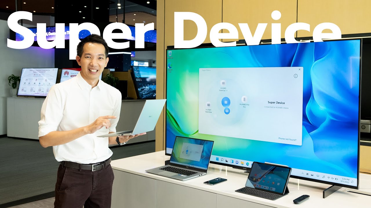 [spin9] HUAWEI Super Device - เชื่อมทุกอุปกรณ์ให้ทำงานร่วมกัน