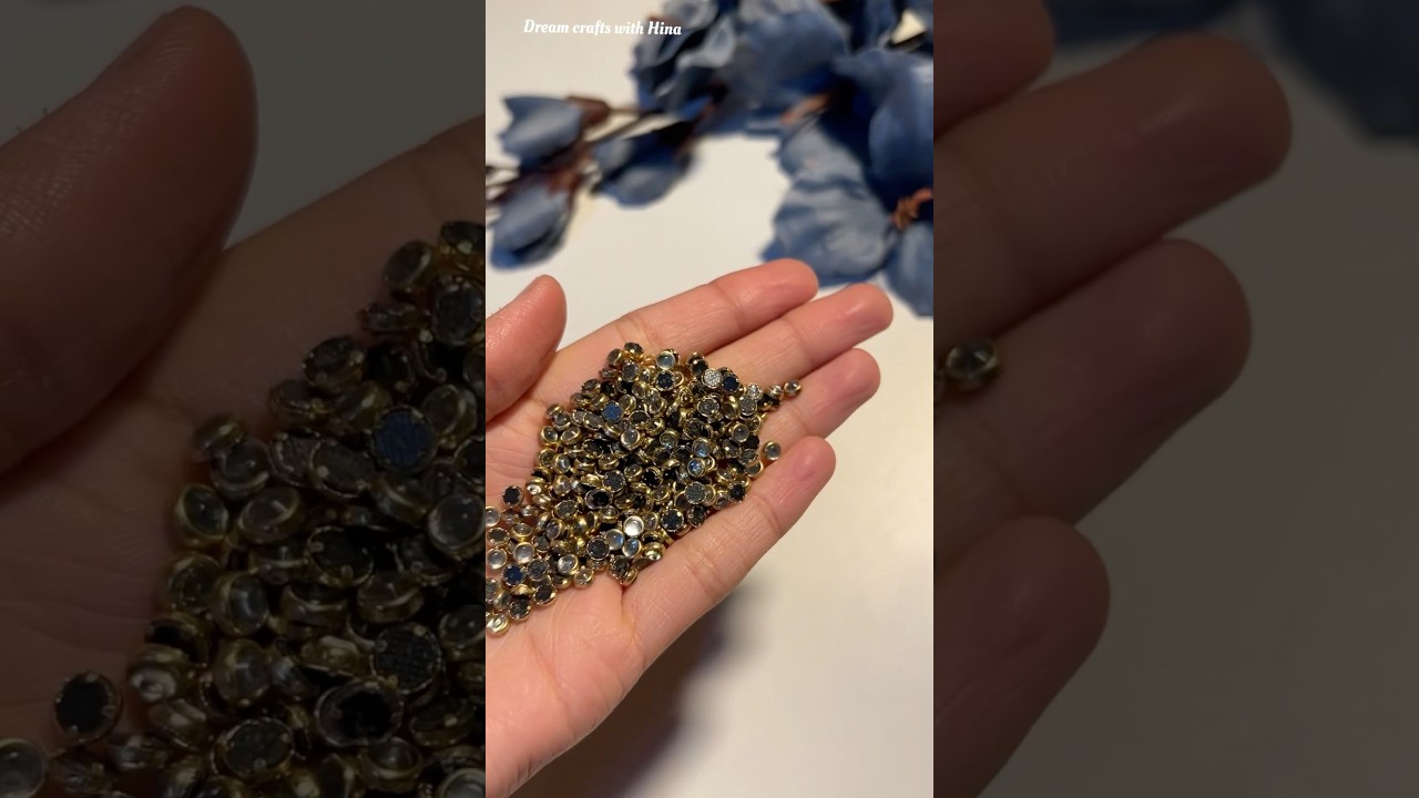 Diy pink jhumka 😱 