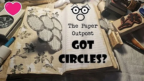 GOT CIRCLES???! EASY JUNK JOURNAL IDEAS for Beginners! The Paper Outpost!