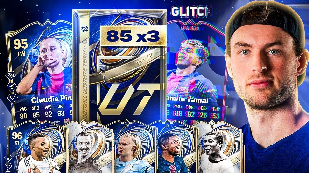 TOTY is Here! Unlimited 85+ x 3 Packs & Yamal GLITCH LOL!