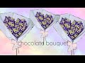 How to make #chocolate bouquet # craft with friend of happiness 🙏✨️♥️