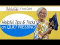 Quilt Pressing Tips & Tricks with Donna Robertson!