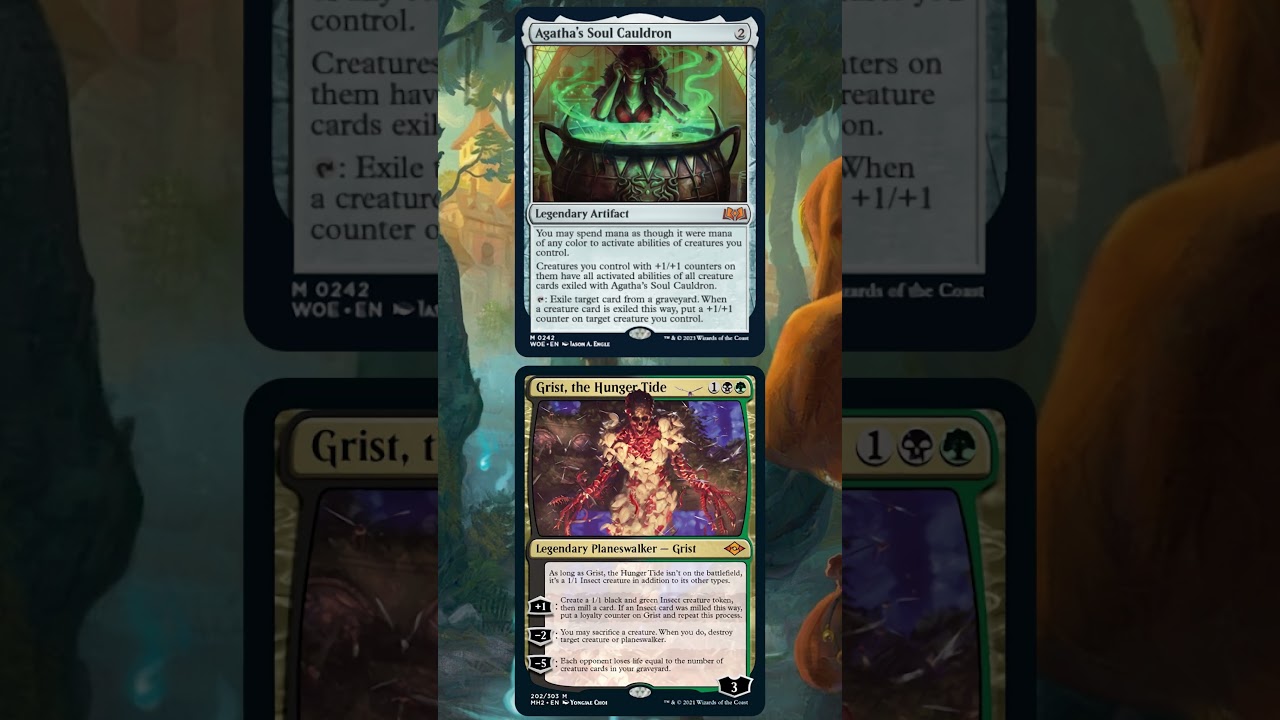 Make Infinite Planeswalking Insects with Agatha's Soul Cauldron 