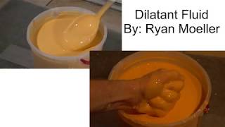 Quick Overview of the Behavior of Dilatant Fluid