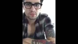 Famous Brendon Urie talking about his networth Wealth