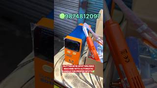 GLITTER 801B SPOT WELDING MACHINE WITH AUTOMATIC HANDLE FOR PROPER SPOTS DISPATCHED TO PUNJAB ✅#bms