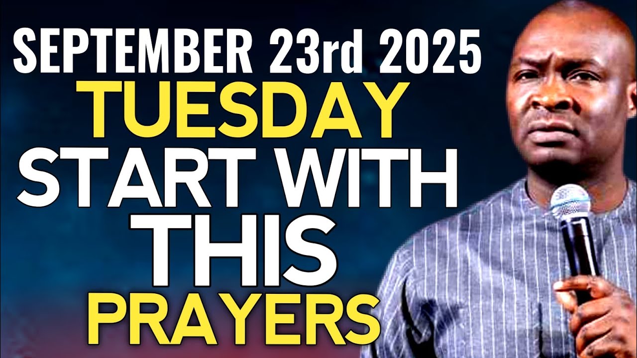 SEPTEMBER 23rd 2025 Command Your Day | Apostle Joshua Selman | Start ...