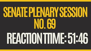 Senate Plenary Session No. 69 (June 2, 2026)