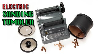 Electric Sanding tumbler made of Rock tumbler (National Geographic)