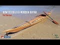 Building a Wooden Kayak - Varnishing the Kayak