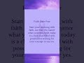 FAITH OVER FEAR #morningmotivation #faithoverfear #sarcoidosiswarrior #virgosarcoidosiswarrior