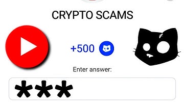 Crypto Scams Cats YouTube Video Code | Cats YouTube Video Code | Cats Video Code Today