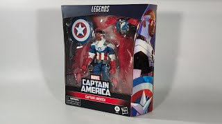 Unboxing Hasbro Marvel Legends Captain America Sam Wilson (Symbol of Truth)