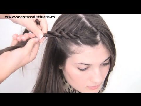 PEINADO: TRENZA DE CORDÓN " Braid two ends"