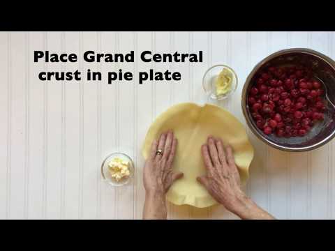 Sour Cherry Pie with Grand Central Pie Crust