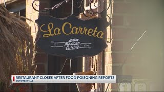 Summerville restaurant closed amid DHEC investigation following complaints of sick customers