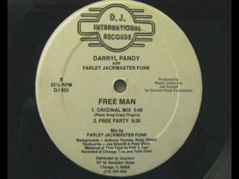 DARRYL PANDY FREE MAN DJ INTERNATIONAL 1988 USA