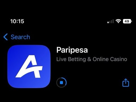 How To Download The Paripesa App on IOS