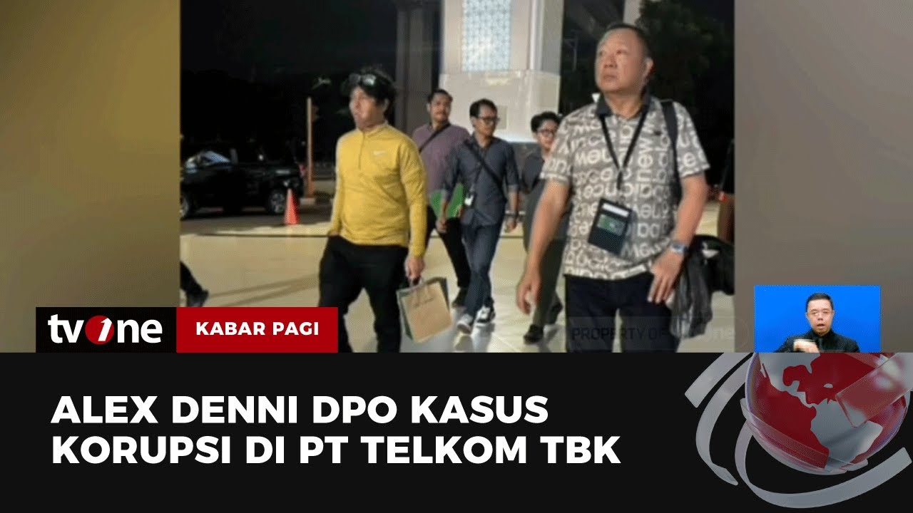 Tim Tangkap Buron Kejaksaan Ringkus DPO Korupsi Proyek PT. Telkom | Kabar Pagi tvOne