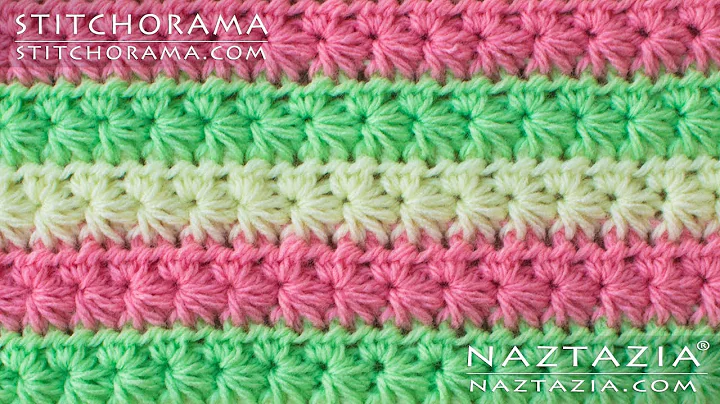 HOW to CROCHET STAR STITCH - Daisy Marguerite Stit...