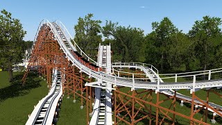 Clementon Park Jack Rabbit recreation - NoLimits 2