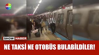 Yenikapı'da metro arızası!