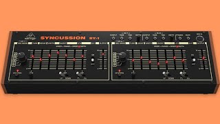 【新品】behringer SYNCUSSION SY-1 Behringer Syncussion SY-1 (2024) Analog Percussion Synthesizer