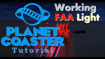Planet Coaster Tutorial | How to Make a Working FAA Light