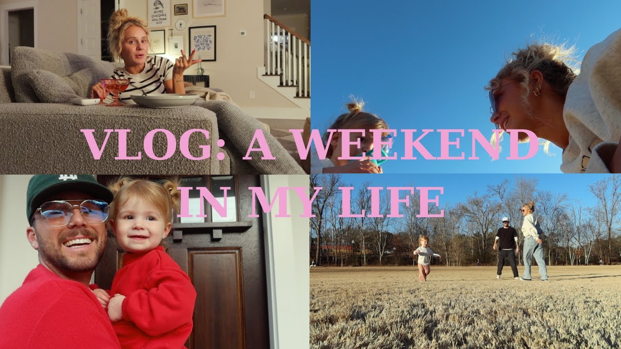 vlog | wknd in my life, toddler funnies, wedding makeup, baby #2 thoughts