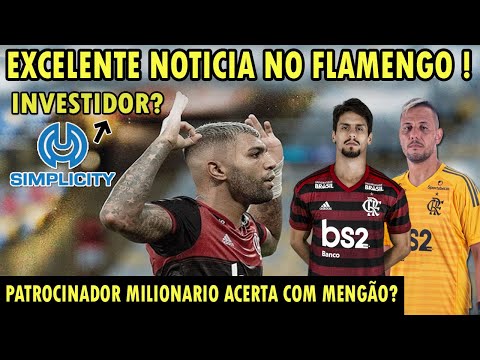 EXCELENTE NOTÍCIA NO FLAMENGO! MUDANÇAS NO BRASILEIRÃO! PATROCINADOR MILIONÁRIO NO MENGÃO E+