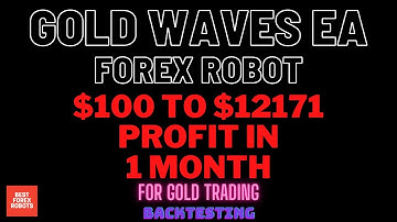 Gold Waves EA MT4 Forex Expert Advisor Back Testing | best forex robots