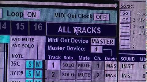 JJ-Sequencer (1 track mode & all track modes)