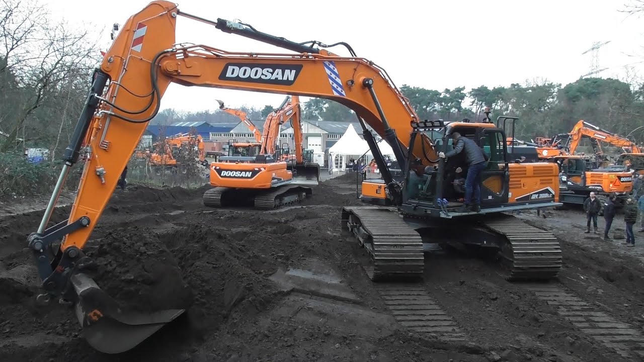 Doosan demo at Nijland Service