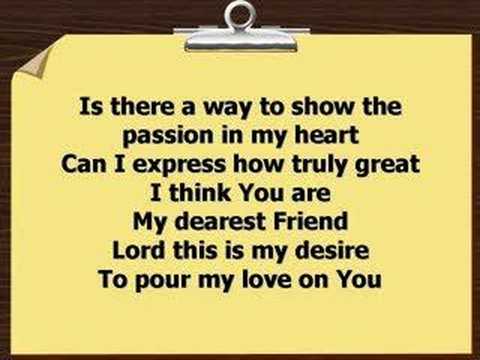 Pour My Love On You (worship video w/ lyrics)