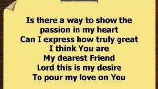 Pour My Love On You (worship video w/ lyrics) chords sheet
