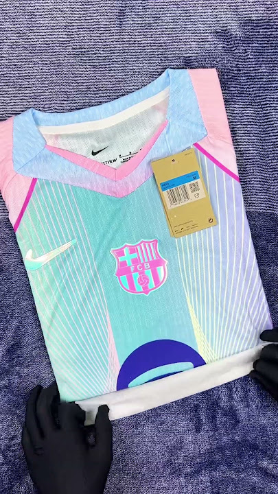 Barcelona 25-26 Special Edition Jersey Fans' Favourite#jersey #football #foryou #barcelonafootball