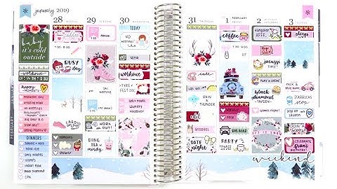 Plan with Me: Ft. Shop Jessica Hearts