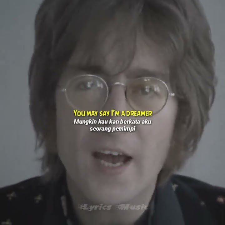 John Lennon - Imagine #short #johnlennon #imagine #thebeatles #legend #storywa #lyricsmusic