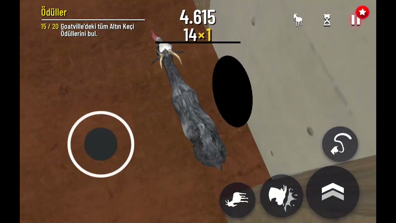 Goat simulator oynuyoruz