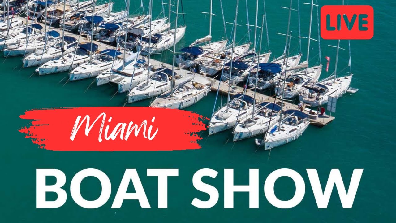 MIAMI Boat Show - Live | No Barco Pelo Mundo