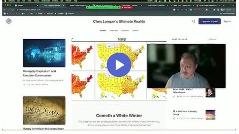 [Extended Preview] Chris Langan - Tommy Keightly - Current Events - CTMU [Link to Full]