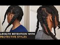 How to use protective styles to grow your natural hair