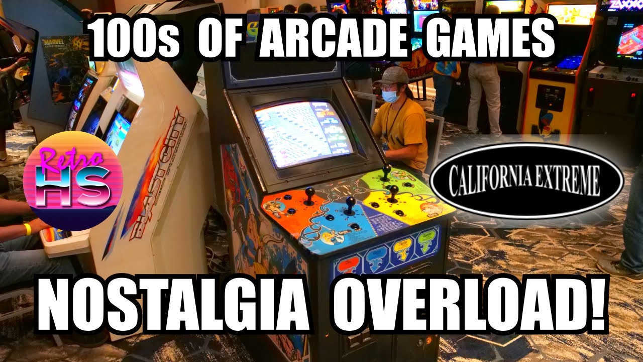 California Extreme Arcade Paradise YouTube