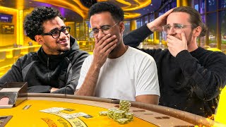 LA SESSION BLACKJACK LA PLUS DEGEN DE NOTRE VIE ! 😳(Ft. Melchior &amp; Mushway) 