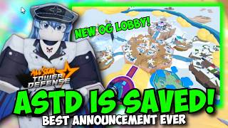 OG ASTD IS SAVED NEW UPD UNITS NEW LOBBY IS AWESOME