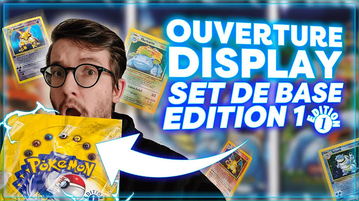 ON OUVRE UN DISPLAY POKEMON SET DE BASE EDITION 1 A 45000 EUROS !!! RENDEZ-VOUS LE 22 AVRIL !
