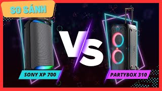 SOLO SONY XP700 VS JBL PARTYBOX 310  BASS TEST