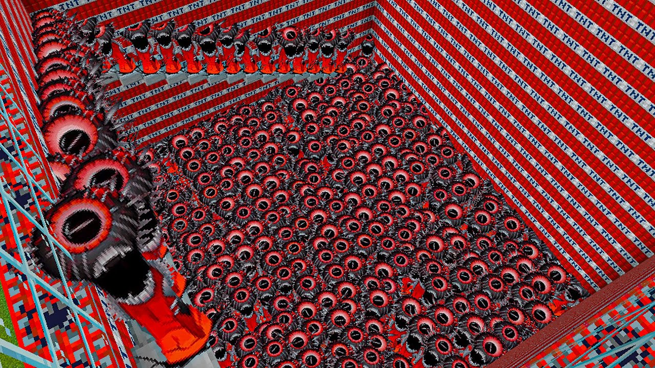 Maze Gmod All New Incredibox Sprunki HORROR OREN PHASE 8!? in Minecraft!? TNT WORLD